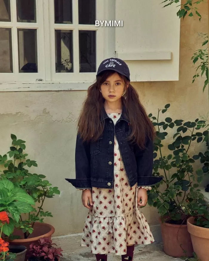 Bymimi - Korean Children Fashion - #kidzfashiontrend - Flower One-piece - 10