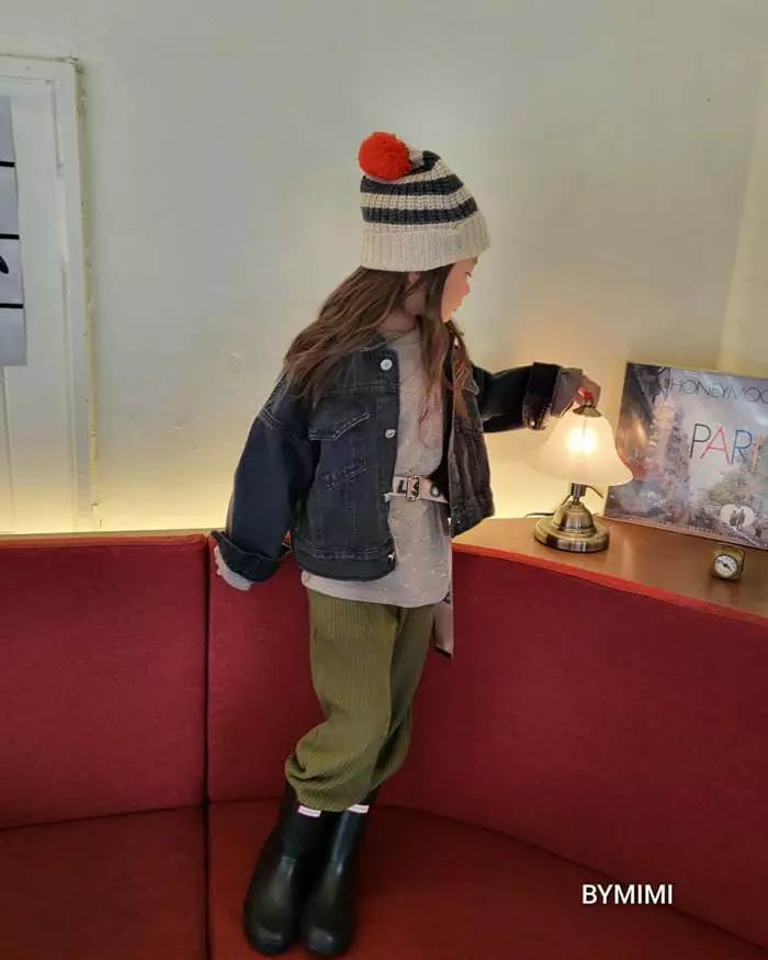 Bymimi - Korean Children Fashion - #kidzfashiontrend - Natural Tee - 5