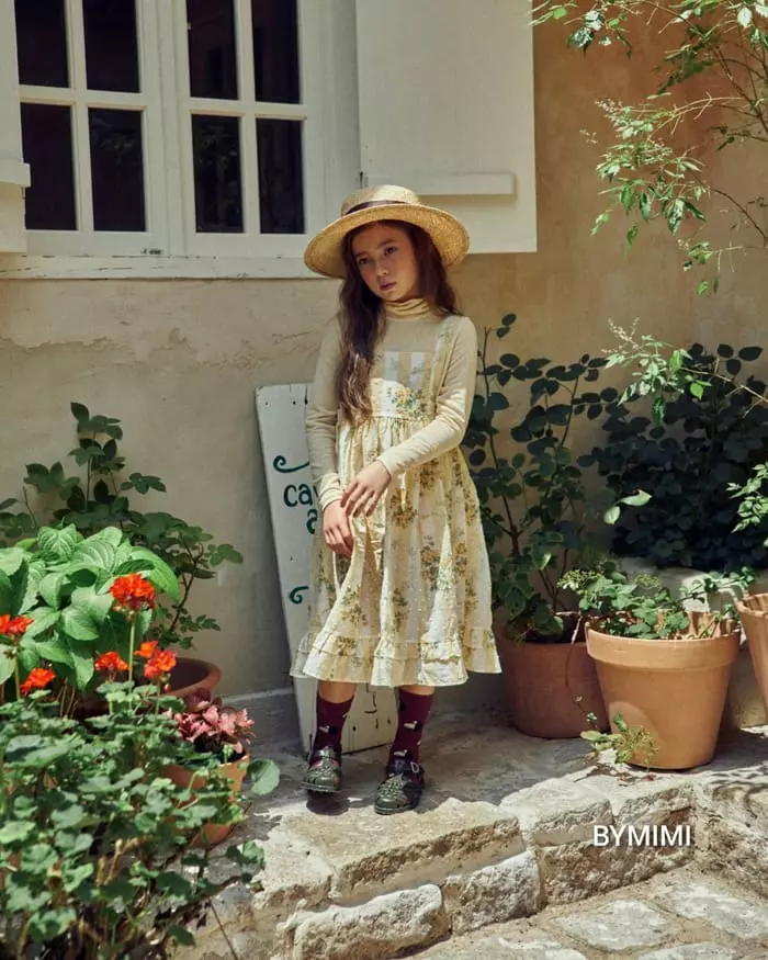 Bymimi - Korean Children Fashion - #kidzfashiontrend - Snow Flower One-piece - 8