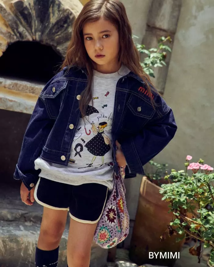 Bymimi - Korean Children Fashion - #littlefashionista - Rib Shorts - 10
