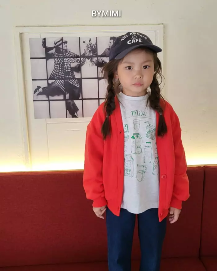 Bymimi - Korean Children Fashion - #littlefashionista - Milk Tee - 8
