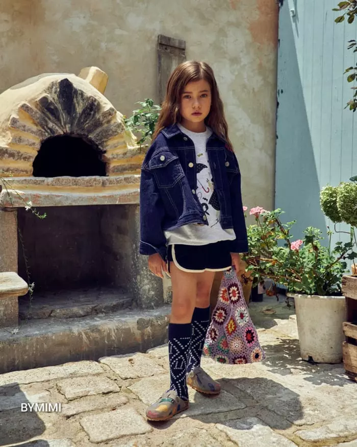 Bymimi - Korean Children Fashion - #littlefashionista - Mimi Denim Jacket - 6