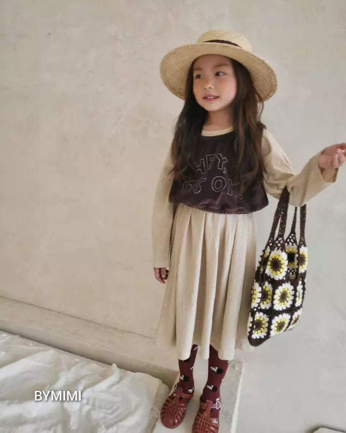 Bymimi - Korean Children Fashion - #littlefashionista - Knit Bag Brown