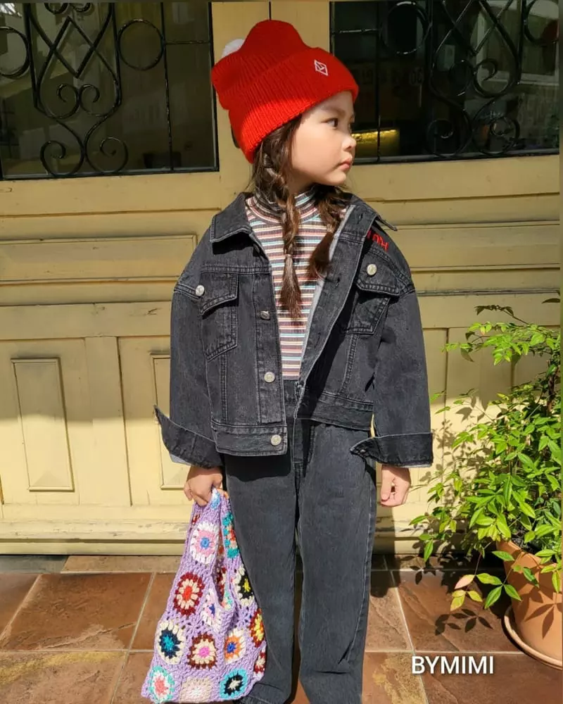 Bymimi - Korean Children Fashion - #magicofchildhood - Hanna Turtleneck Tee - 2