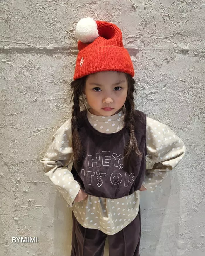 Bymimi - Korean Children Fashion - #magicofchildhood - Eco Dot Tang Tee - 5