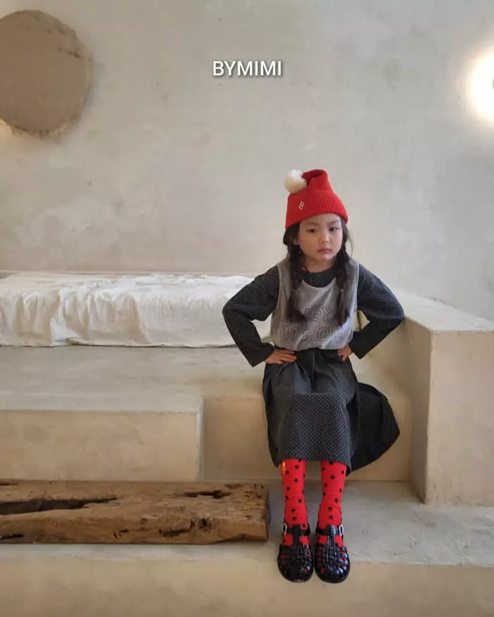 Bymimi - Korean Children Fashion - #minifashionista - Veloure Vest - 3