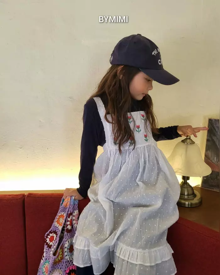 Bymimi - Korean Children Fashion - #minifashionista - Snow Flower One-piece - 12