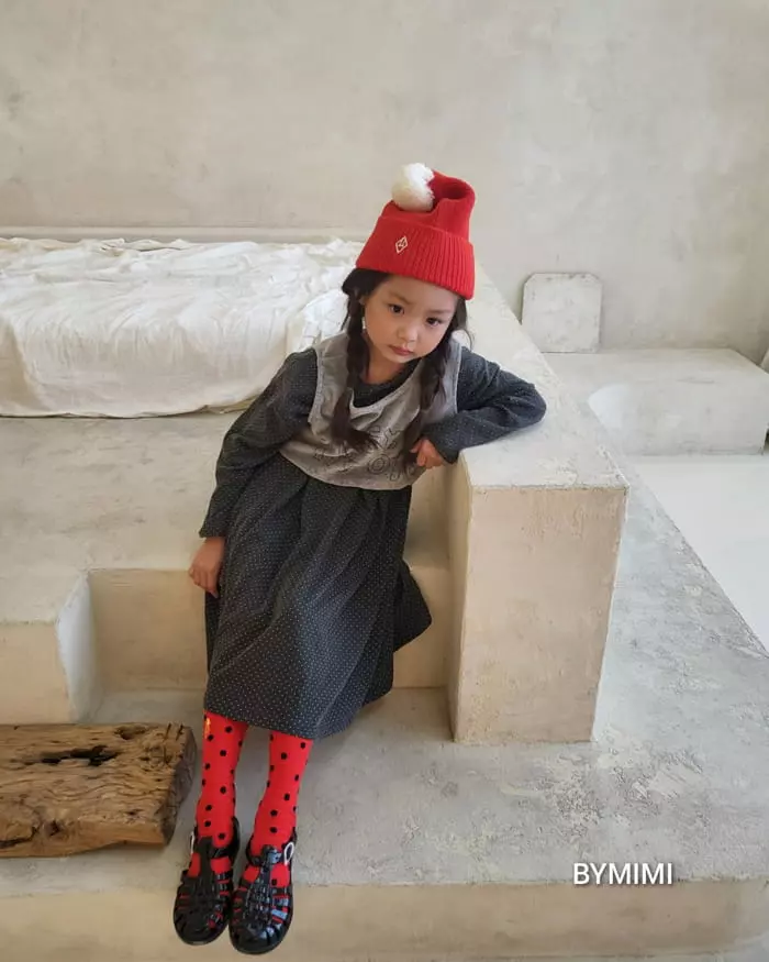 Bymimi - Korean Children Fashion - #minifashionista - Veloure Vest - 4