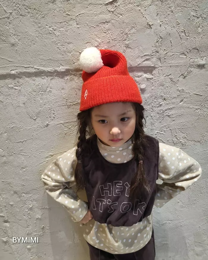 Bymimi - Korean Children Fashion - #prettylittlegirls - Eco Dot Tang Tee - 7