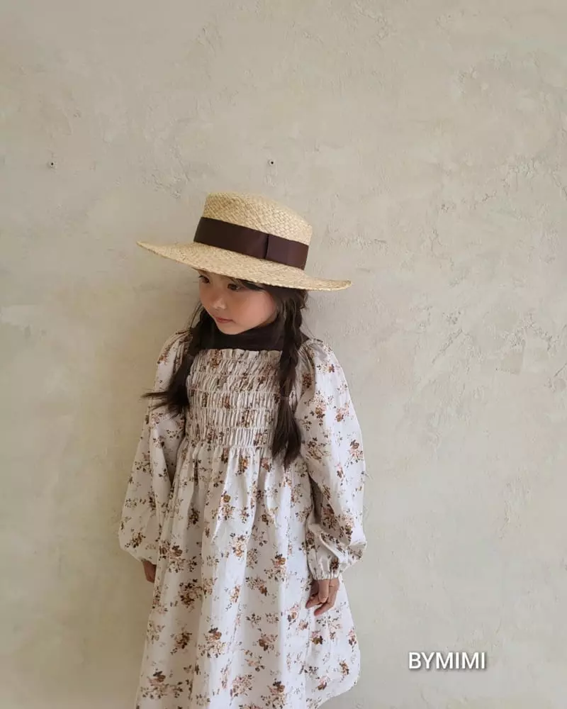 Bymimi - Korean Children Fashion - #toddlerclothing - U Smocked One-piece - 4