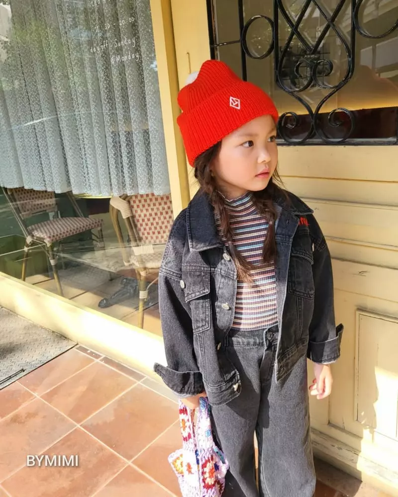 Bymimi - Korean Children Fashion - #toddlerclothing - Hanna Turtleneck Tee - 6