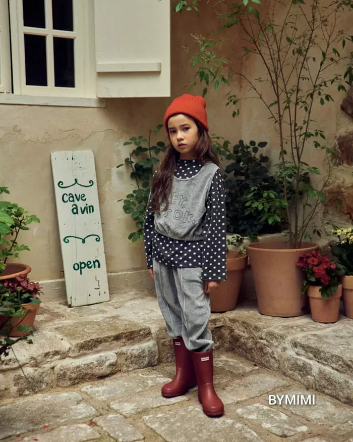 Bymimi - Korean Children Fashion - #toddlerclothing - Veloure Pants - 5