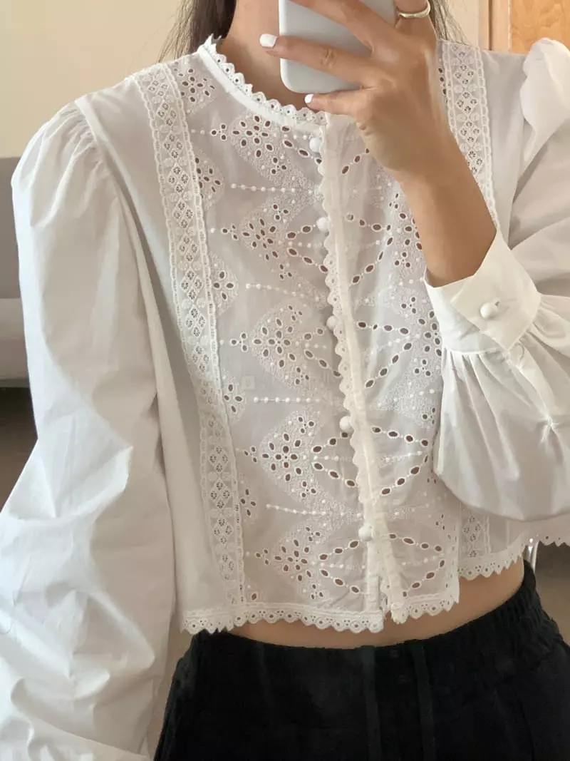 Chapter - Korean Women Fashion - #momslook - Esabel Blouse - 2