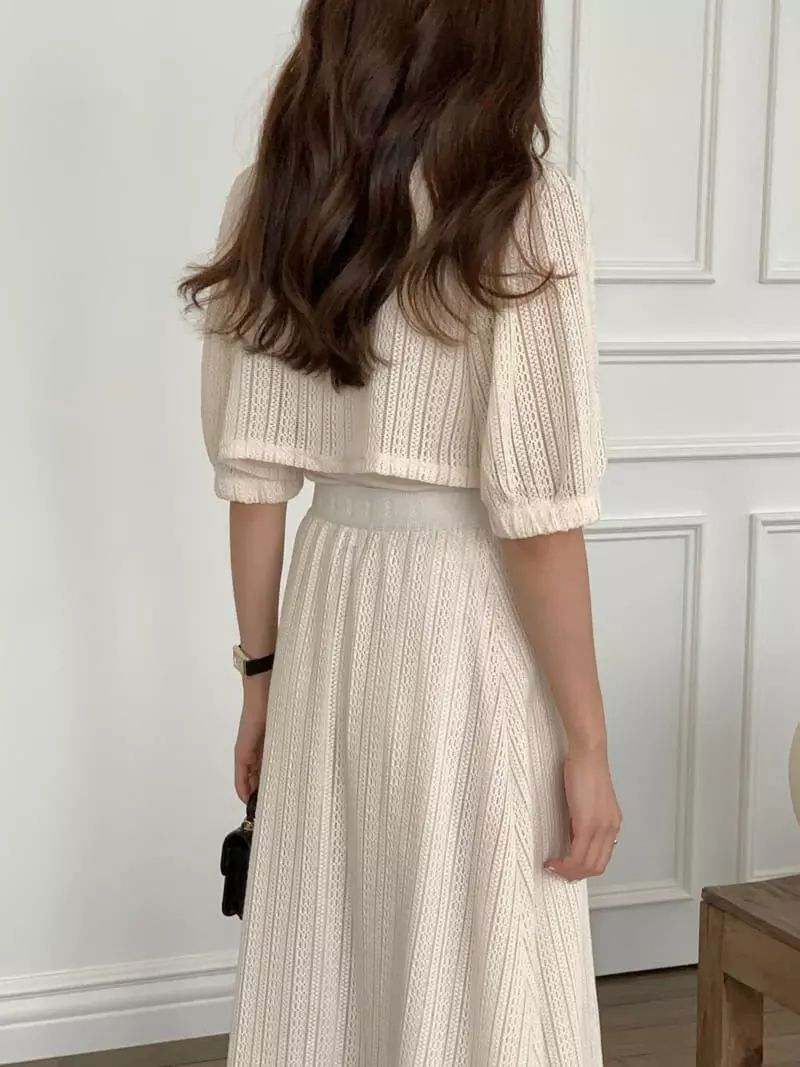 Chapter - Korean Women Fashion - #momslook - Salty Quilting Blouse - 7