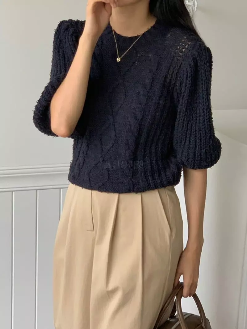 Chapter - Korean Women Fashion - #momslook - Fall In The Knit - 3