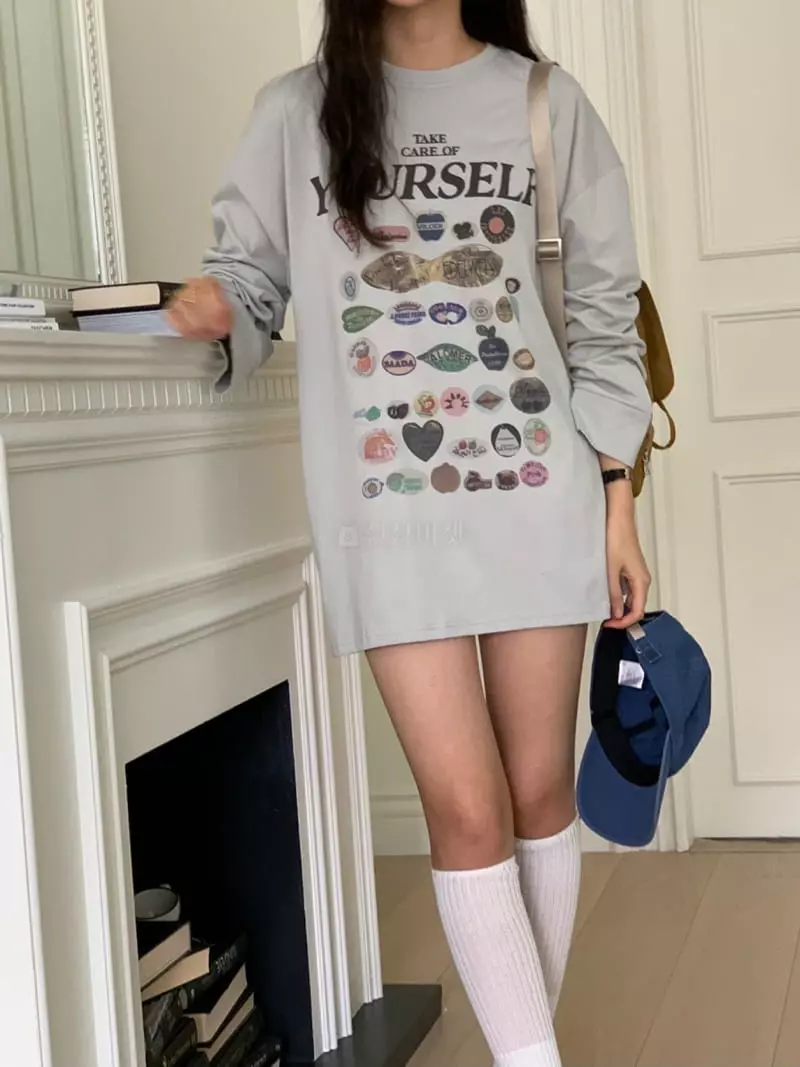 Chapter - Korean Women Fashion - #momslook - Self Tee - 6