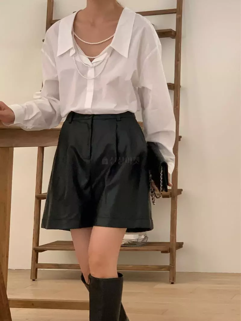 Chapter - Korean Women Fashion - #womensfashion - Pearl Cris Blouse - 4