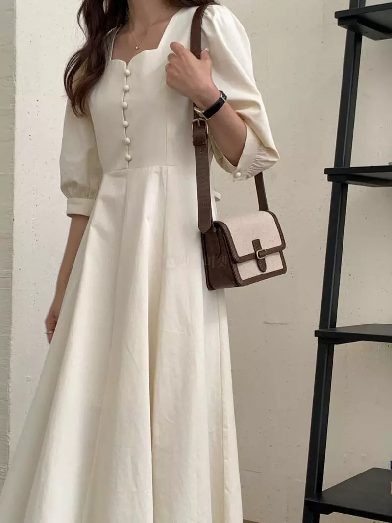Chapter - Korean Women Fashion - #momslook - Loe Cotton One-piece