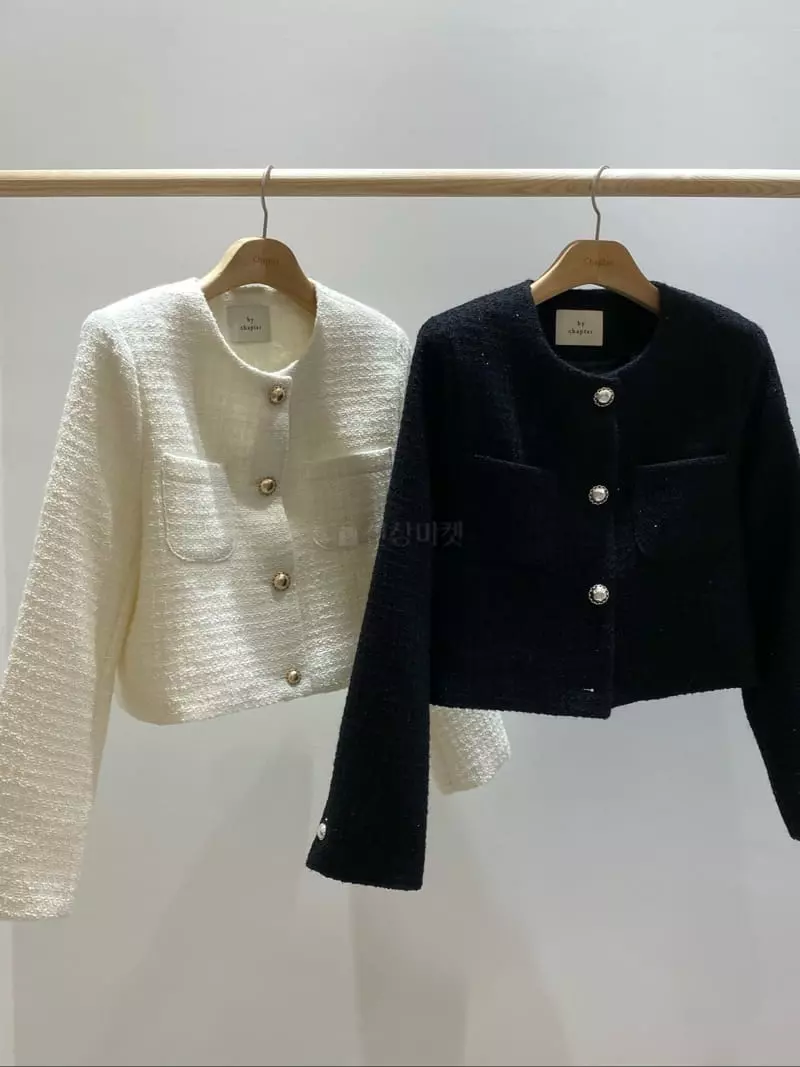 Chapter - Korean Women Fashion - #romanticstyle - Mui Twid Jacket - 8