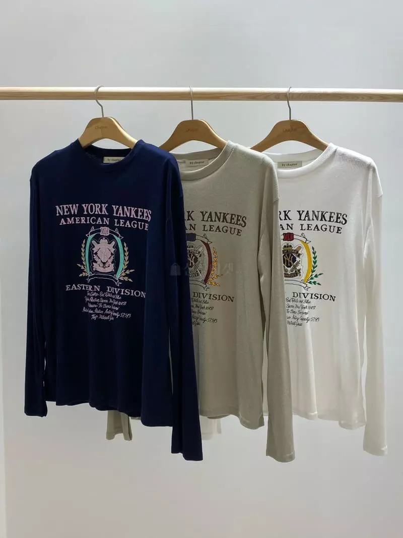 Chapter - Korean Women Fashion - #shopsmall - New York Tee - 5