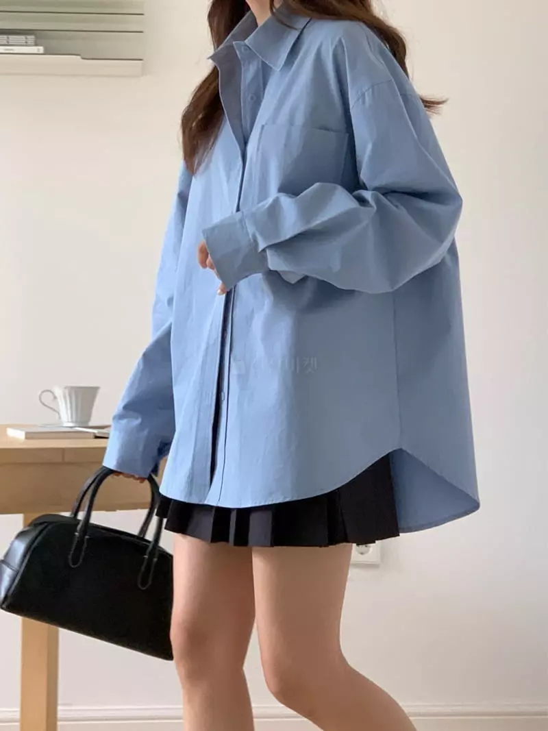 Chapter - Korean Women Fashion - #thelittlethings - Overfit Shirt