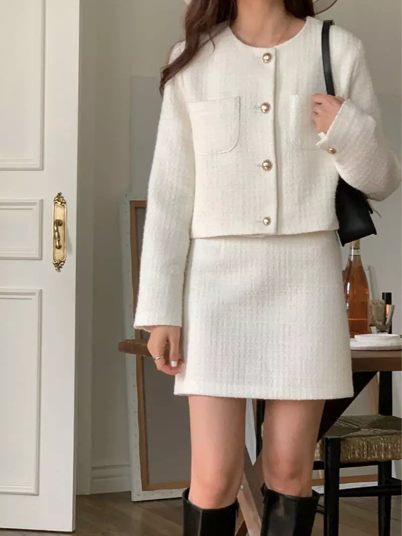 Chapter - Korean Women Fashion - #vintagekidsstyle - Mui Twid Jacket - 5
