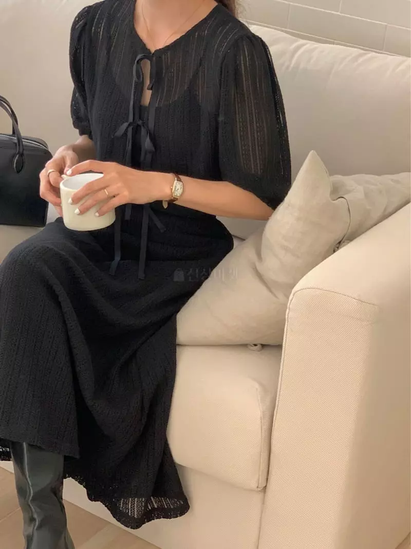 Chapter - Korean Women Fashion - #momslook - Salty Quilting Blouse - 4