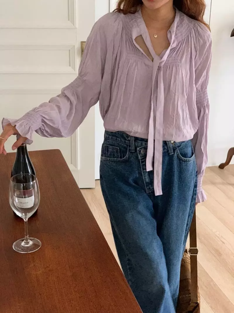 Chapter - Korean Women Fashion - #momslook - Seana Blouse - 4