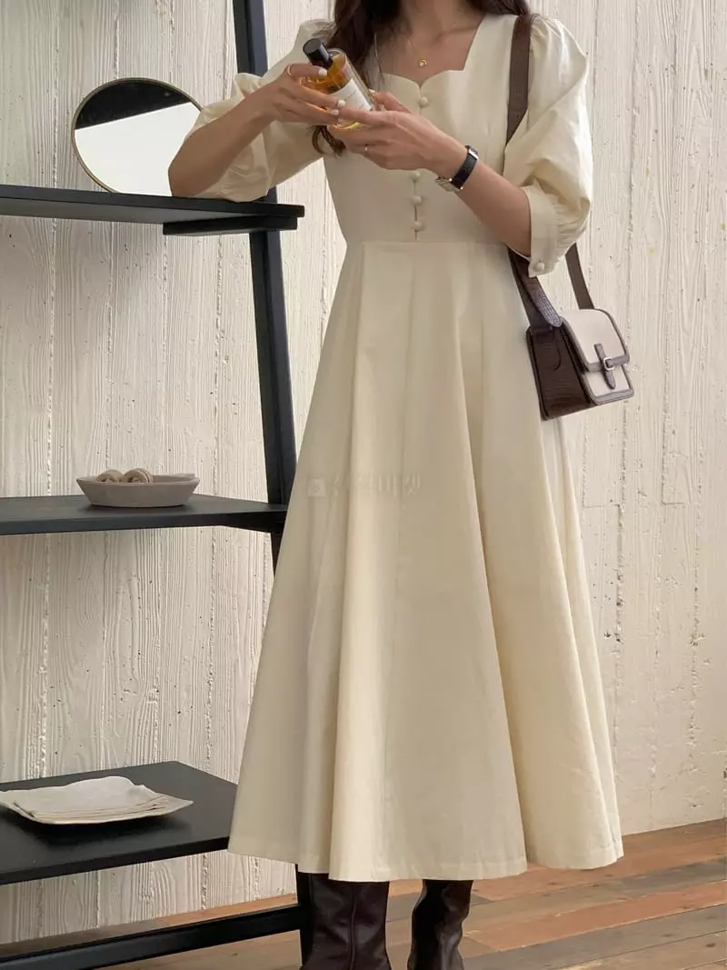 Chapter - Korean Women Fashion - #womensfashion - Loe Cotton One-piece - 8