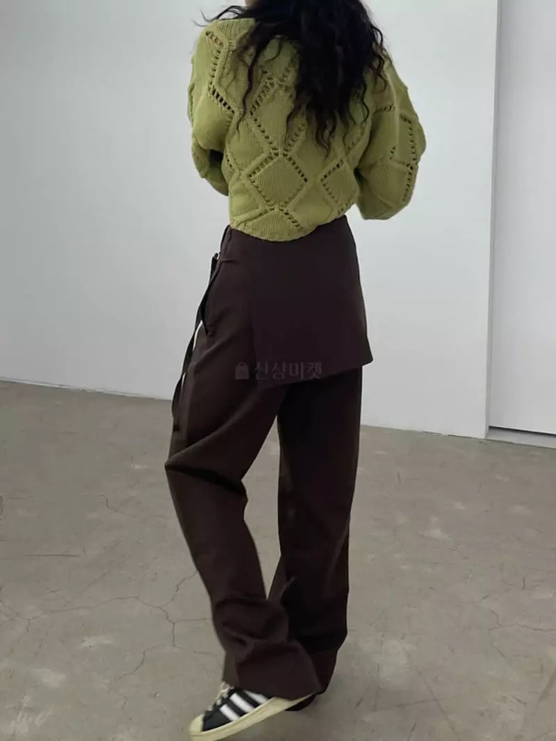 Charlotte - Korean Women Fashion - #momslook - Wrap Pants - 2