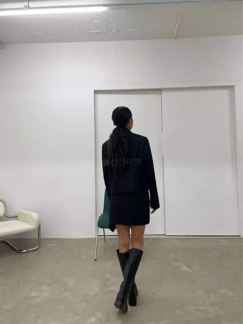 Charlotte - Korean Women Fashion - #momslook - Stripes Unbal Skirt - 8