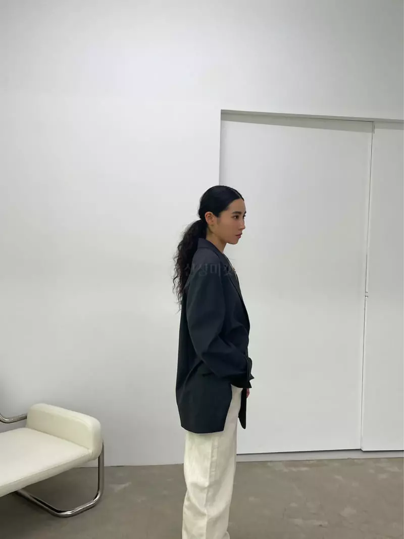 Charlotte - Korean Women Fashion - #momslook - Over Fit Jacket - 9