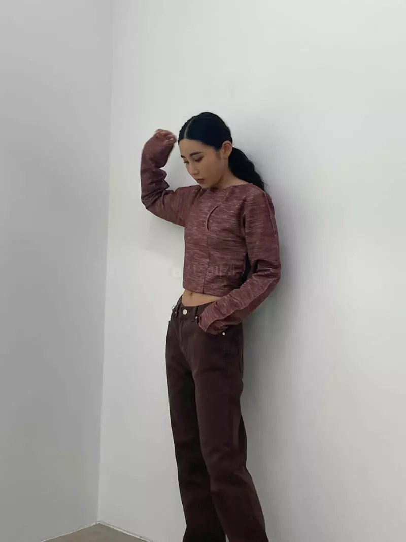 Charlotte - Korean Women Fashion - #momslook - Crop Tee - 3