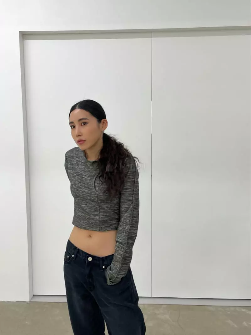Charlotte - Korean Women Fashion - #momslook - Crop Tee - 7