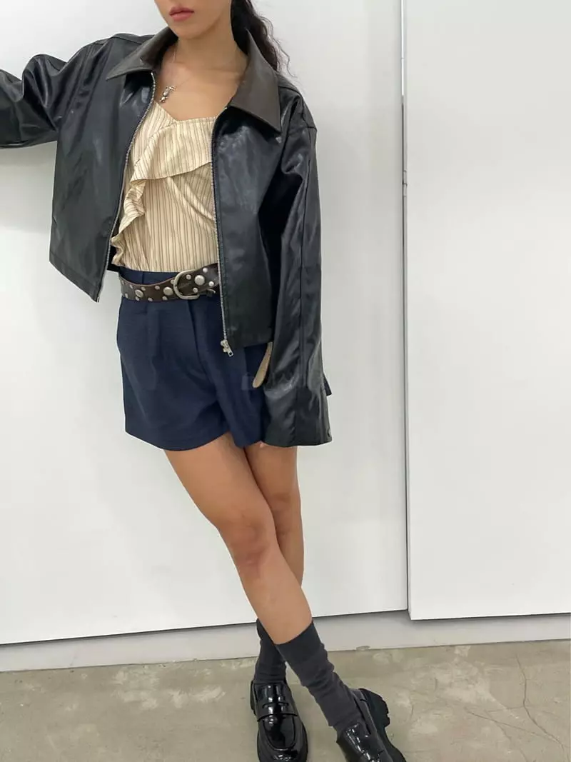 Charlotte - Korean Women Fashion - #momslook - Public Frill Sleeveless - 3