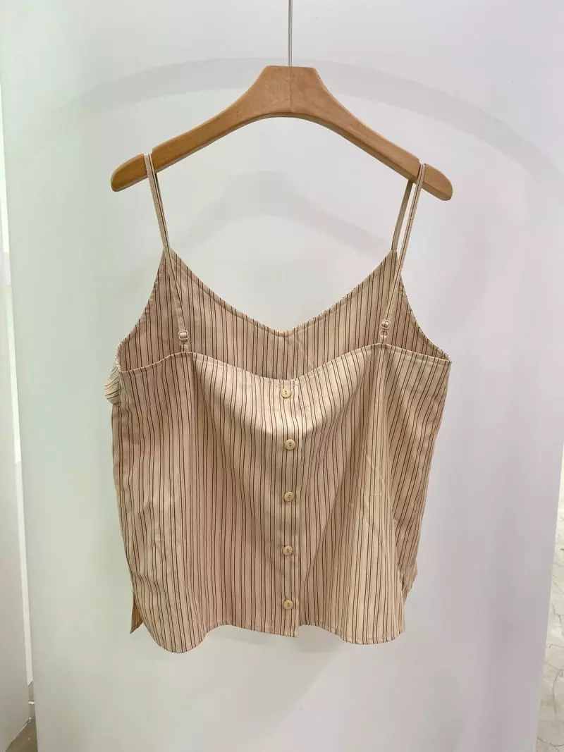 Charlotte - Korean Women Fashion - #momslook - Public Frill Sleeveless - 9