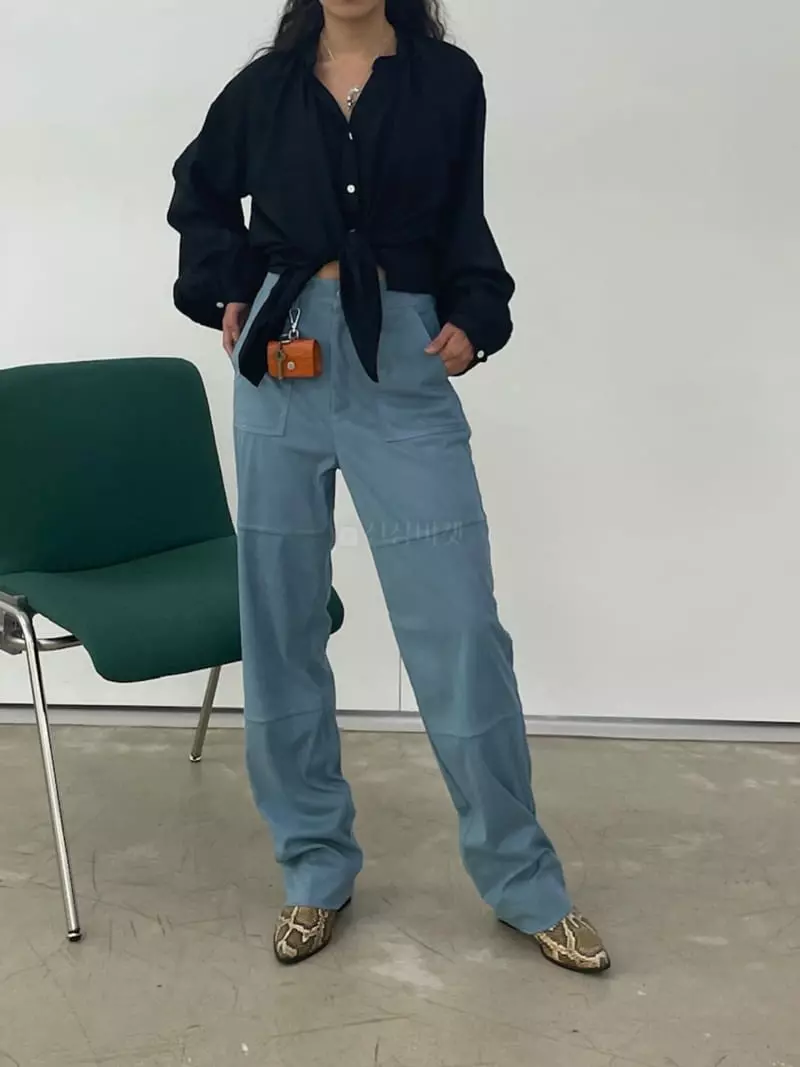 Charlotte - Korean Women Fashion - #restrostyle - Swead Pants - 2