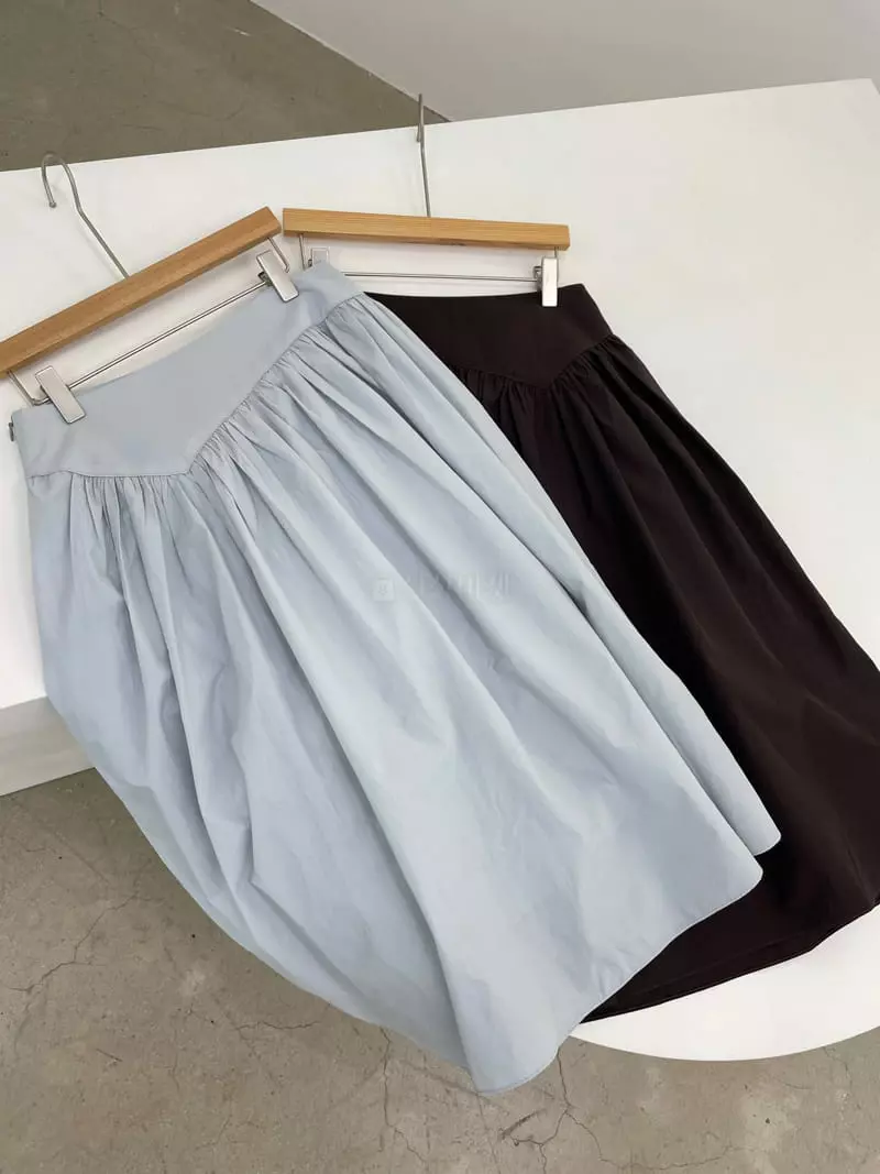 Charlotte - Korean Women Fashion - #restrostyle - Shirring Skirt - 4