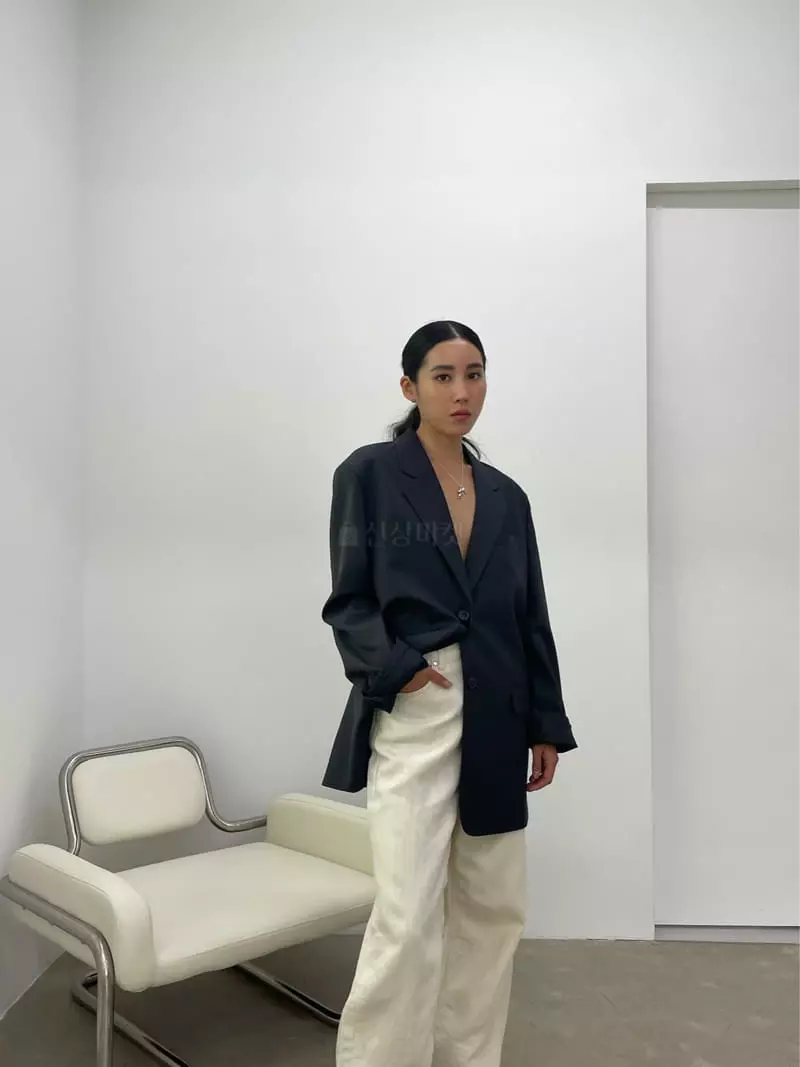 Charlotte - Korean Women Fashion - #thatsdarling - Over Fit Jacket