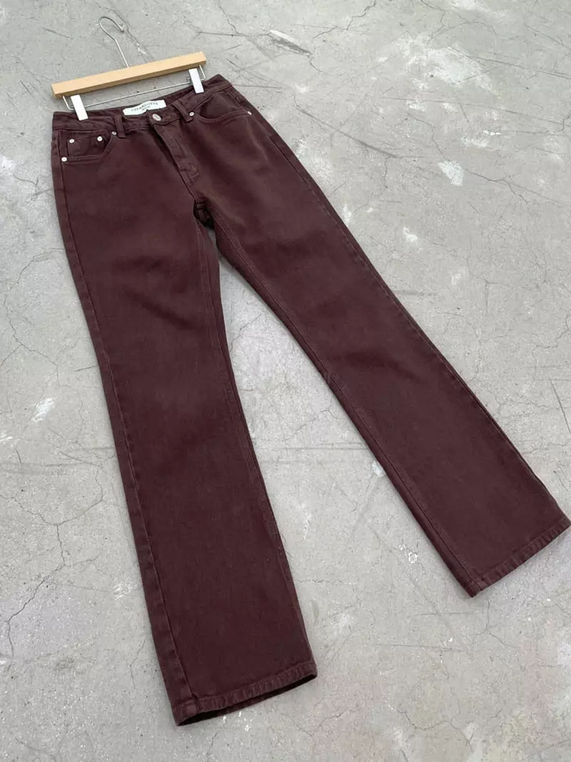 Charlotte - Korean Women Fashion - #vintageinspired - 933 Brown Jeans - 8