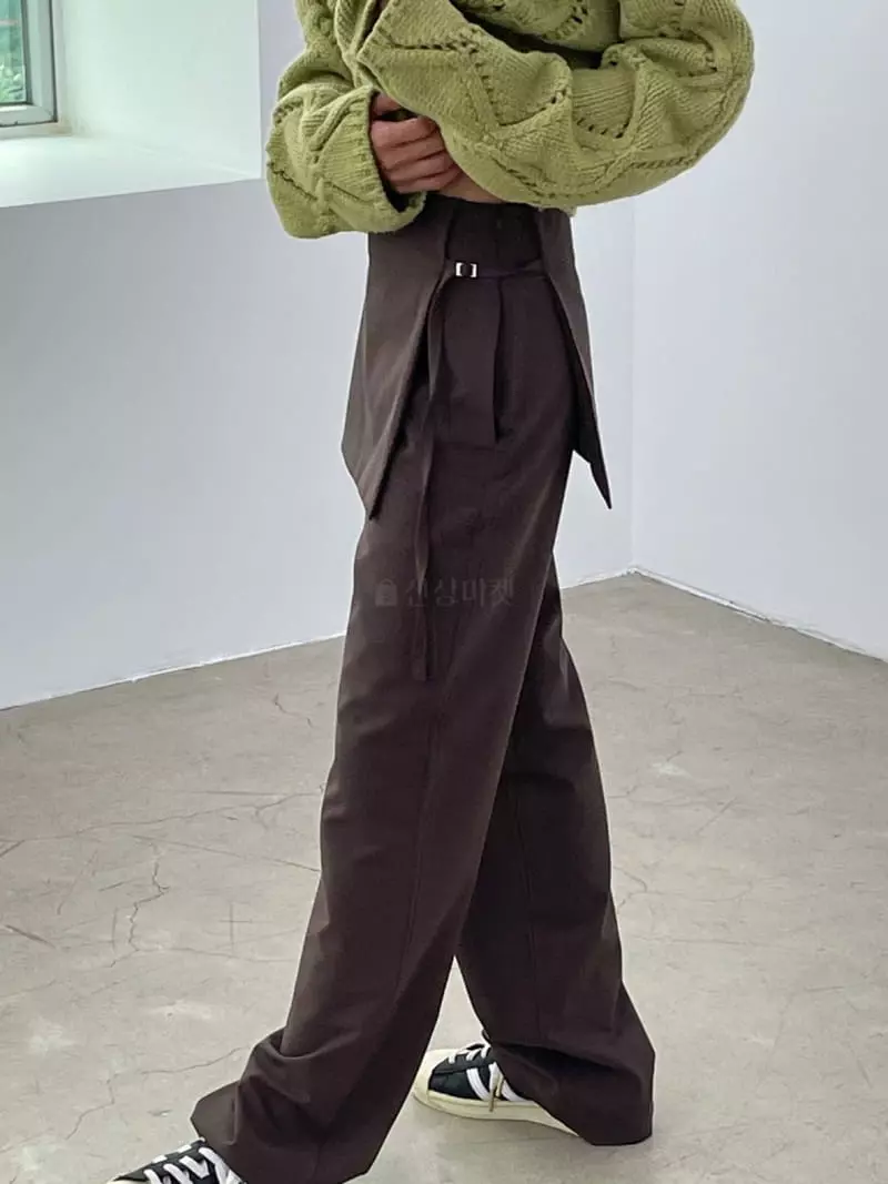 Charlotte - Korean Women Fashion - #womensfashion - Wrap Pants - 4