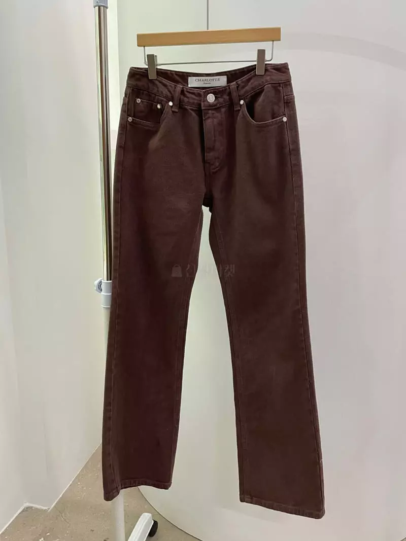 Charlotte - Korean Women Fashion - #vintagekidsstyle - 933 Brown Jeans - 9
