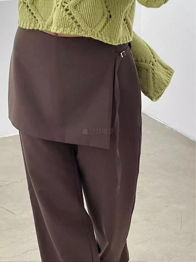 Charlotte - Korean Women Fashion - #womensfashion - Wrap Pants - 3
