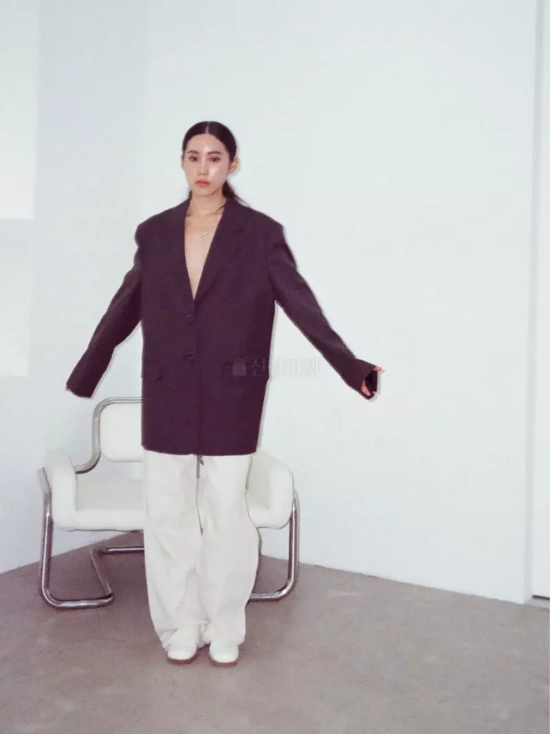 Charlotte - Korean Women Fashion - #womensfashion - Over Fit Jacket - 12