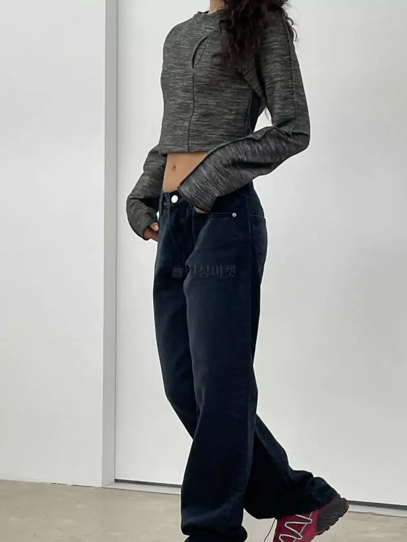 Charlotte - Korean Women Fashion - #womensfashion - Crop Tee - 12