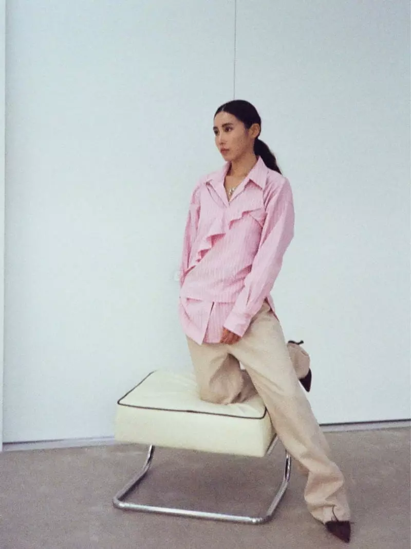 Charlotte - Korean Women Fashion - #womensfashion - Public Strieps Shirt - 11