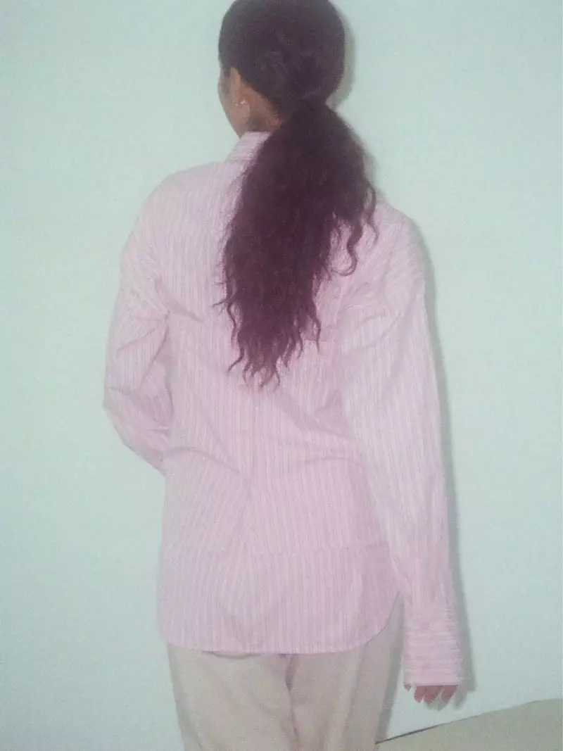 Charlotte - Korean Women Fashion - #womensfashion - Public Strieps Shirt - 9