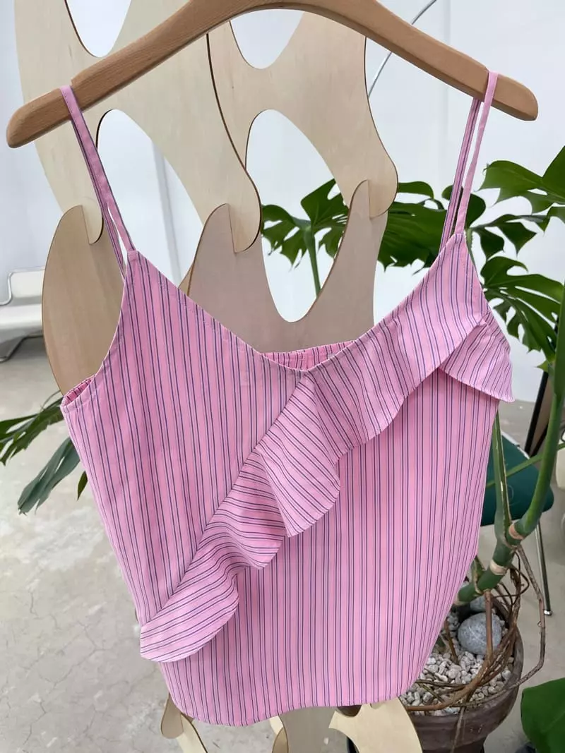 Charlotte - Korean Women Fashion - #womensfashion - Public Frill Sleeveless - 6