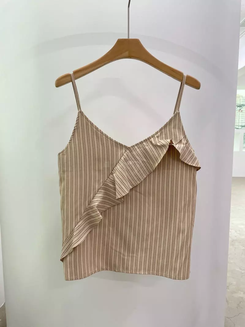 Charlotte - Korean Women Fashion - #womensfashion - Public Frill Sleeveless - 8
