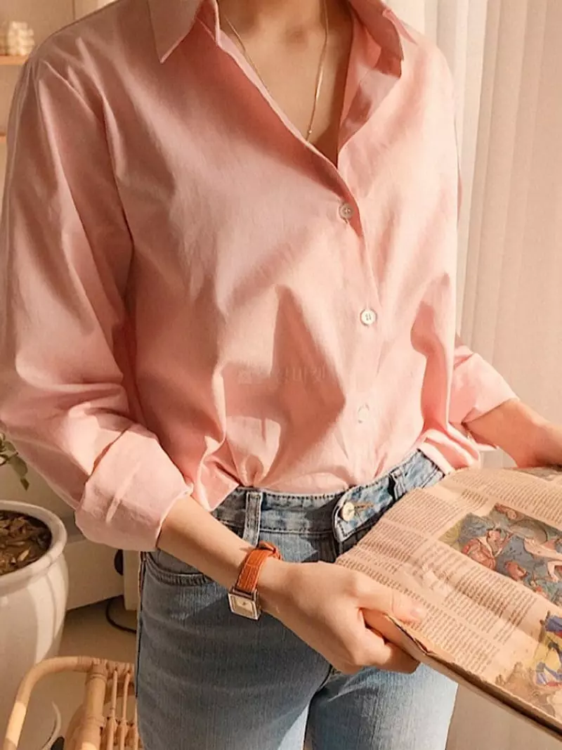 Chemi - Korean Women Fashion - #womensfashion - Vitamin Shirt - 4